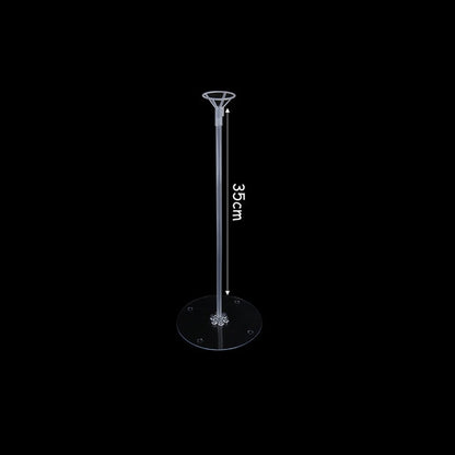 Reusable, strong and stylish metal balloon stands, available in packs of 1, 3 or 5 units.