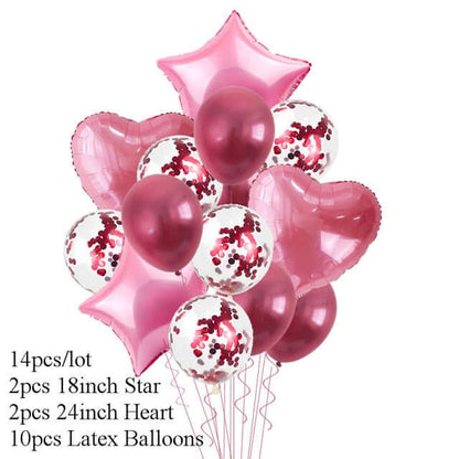 Reusable, strong and stylish metal balloon stands, available in packs of 1, 3 or 5 units.