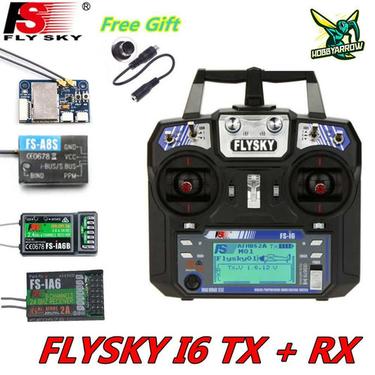 FLYSKY FS-i6 Radio Transmitter for FPV Racing Drone - Immersive Flying and Thrills